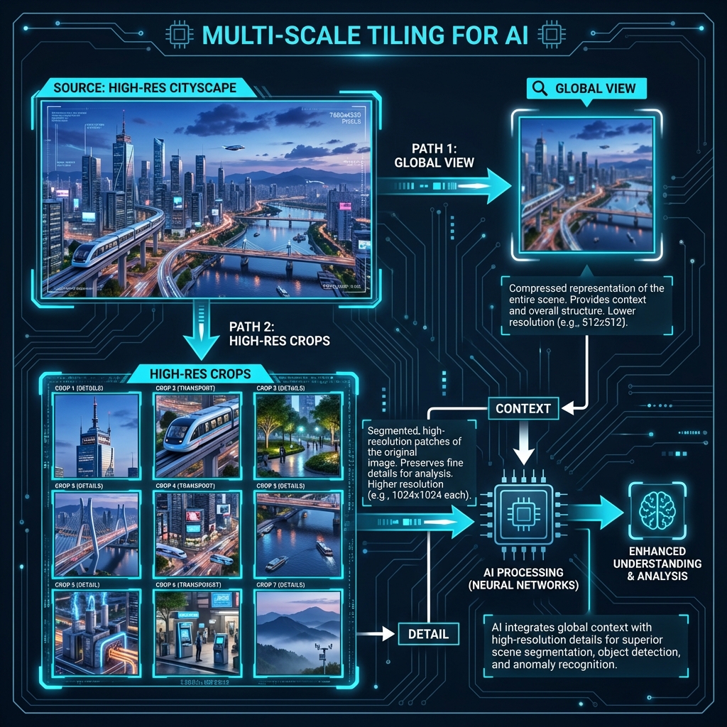 MOLMO Multi-Scale Tiling